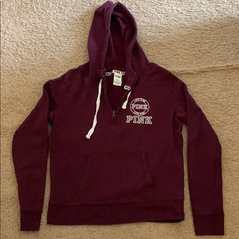 Victoria Secret 3/4 Zip Hoodie